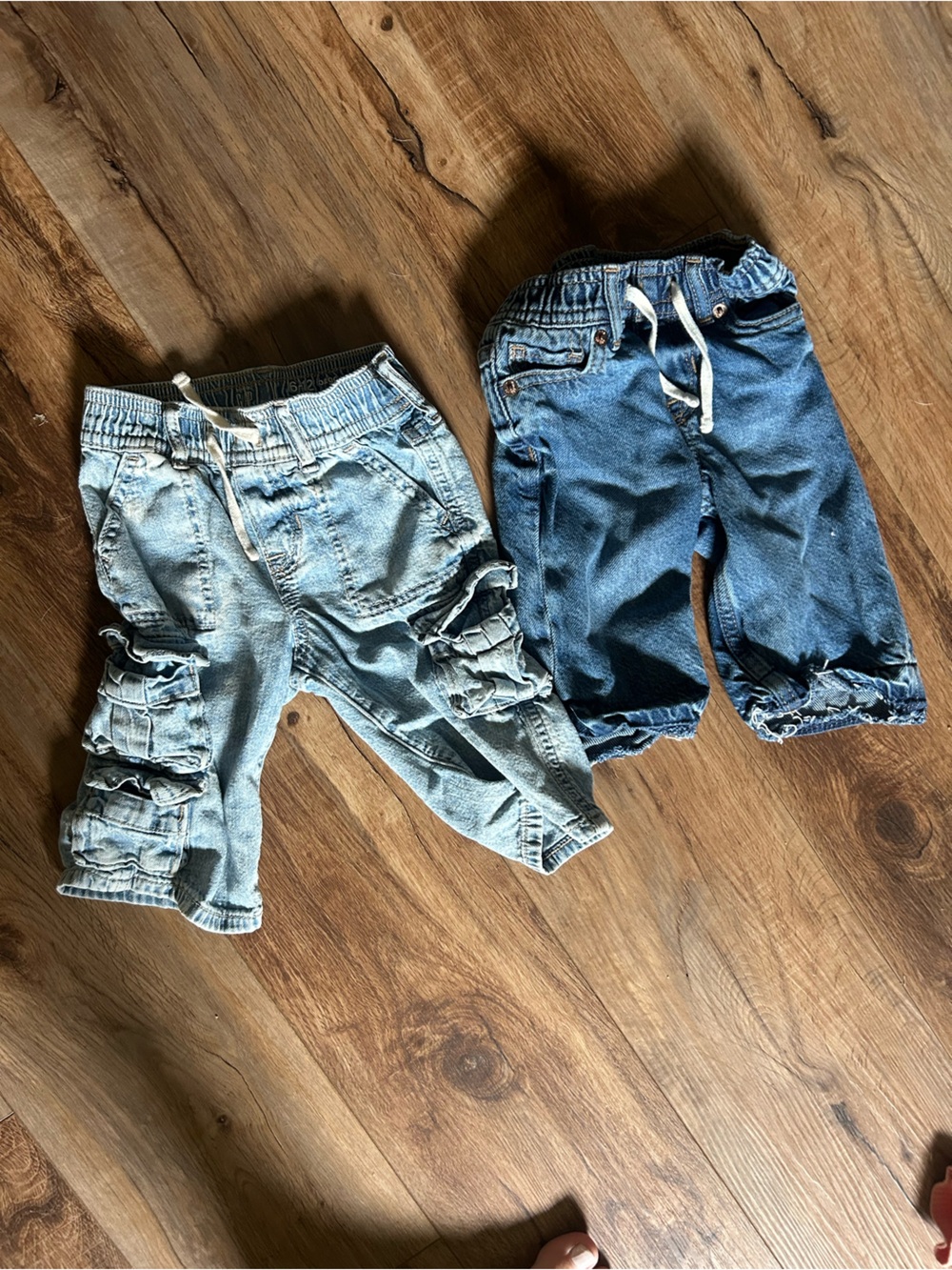 Gap wide leg jeans 6-12 m